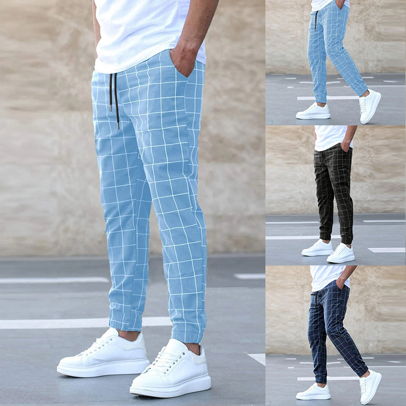 Sander | Checkered Jogging Pants