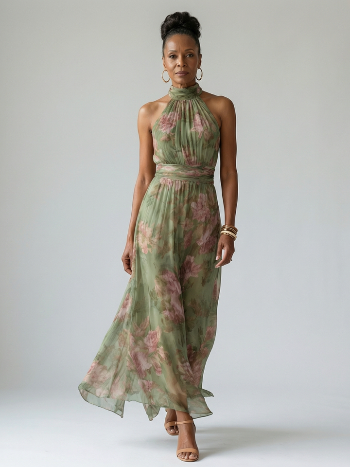 MIRELY | Midikleid mit Raffung
