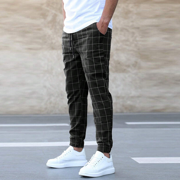 Sander | Checkered Jogging Pants