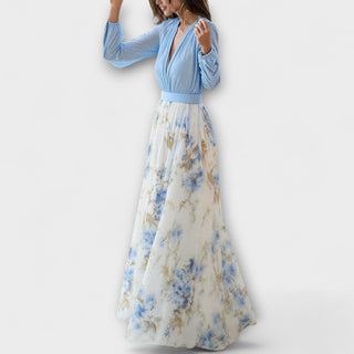 Vera | Maxikleid mit Blumenmuster