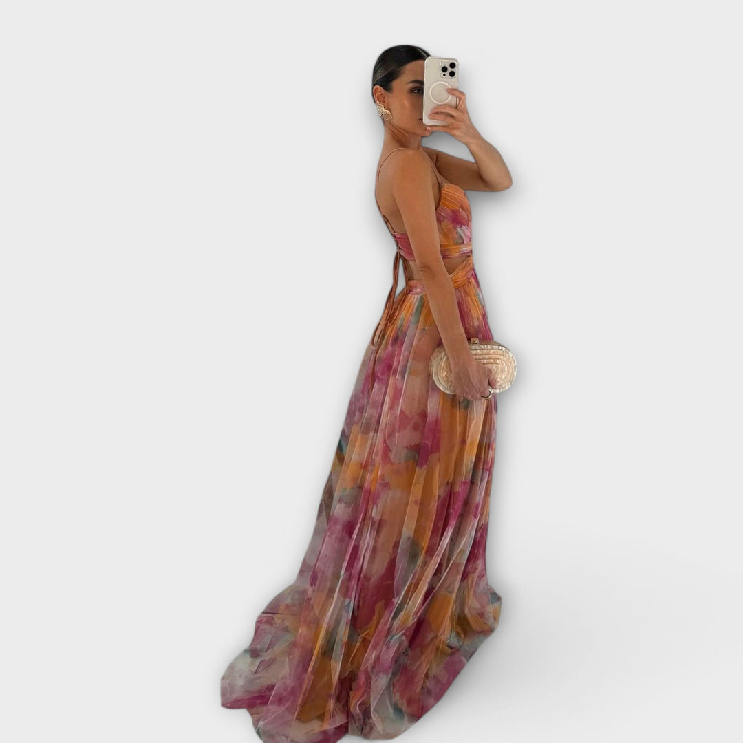 Annai Maxi Kleid aus Strick - Elegant und Formend