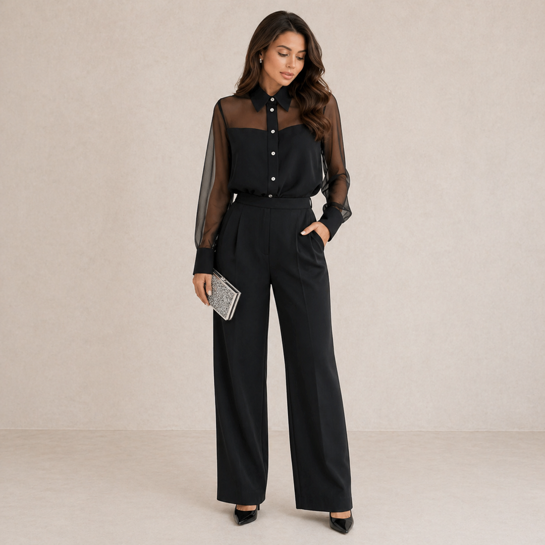 ALVERA | Chiffonbluse