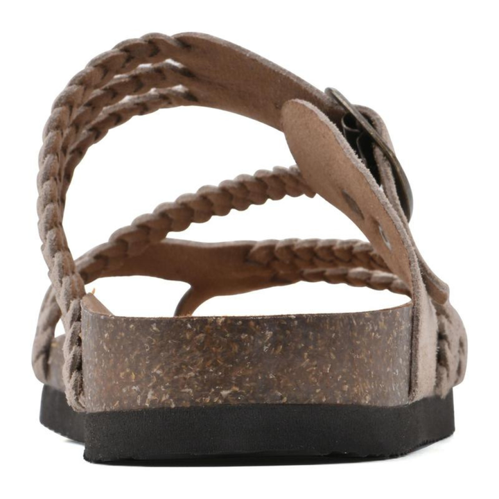 Adriana I Geflochtene Korksandalen