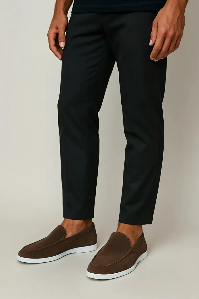 Robert - Elegante Wildleder-Slipper