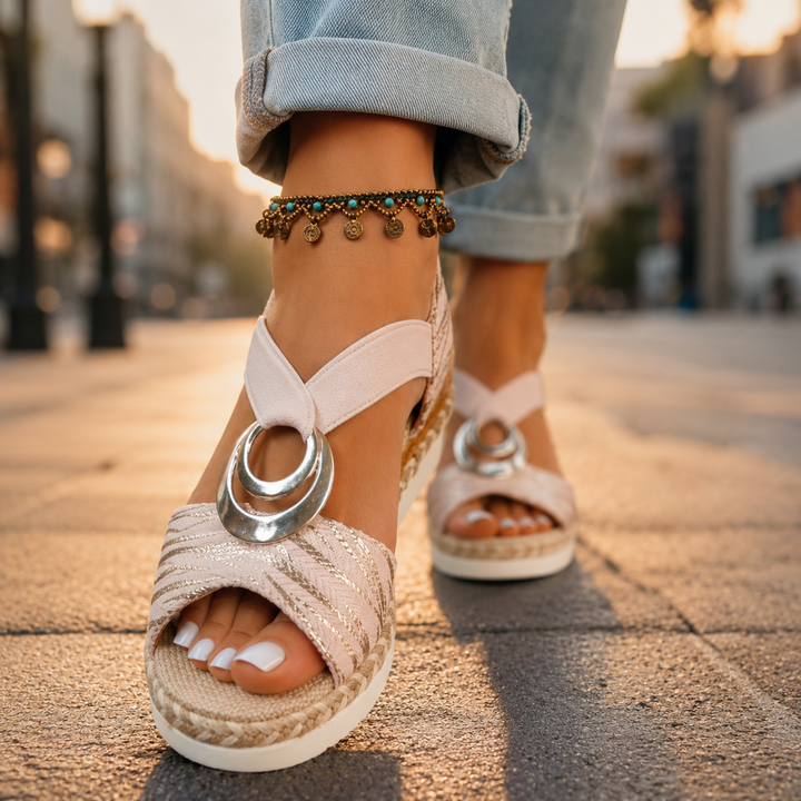 Thalisse Wedge Platform Sandals