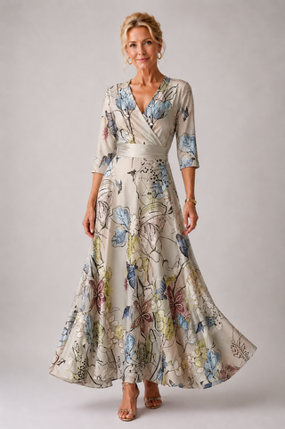 Yssa | Schickes Kleid mit floralem Print
