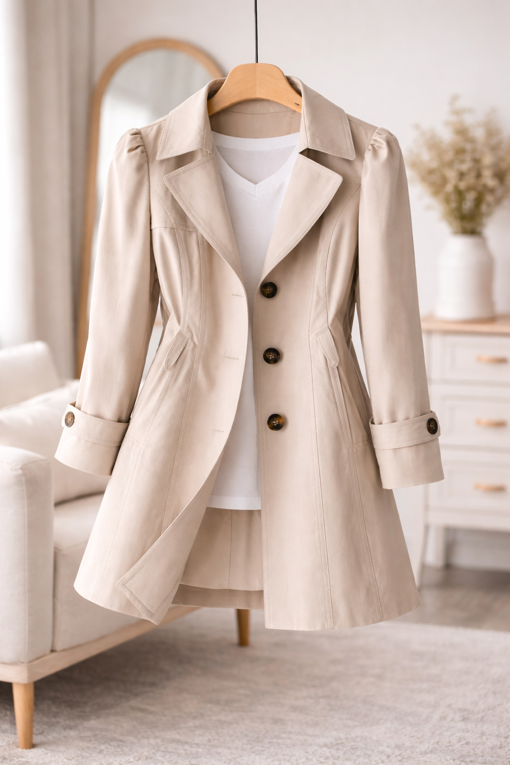 Selvia – Eleganter Vintage-Mantel