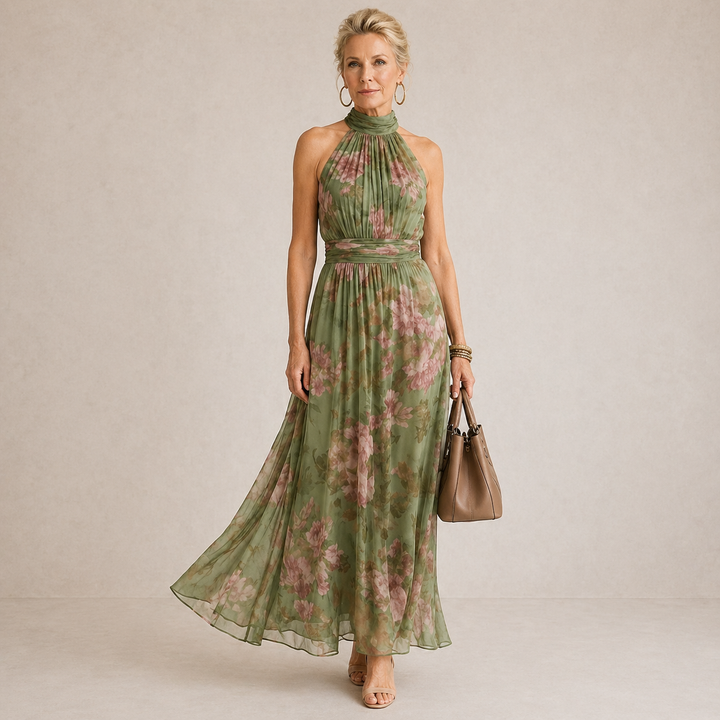 MIRELY | Midikleid mit Raffung
