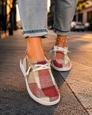Zarelle Stützende Leinen-Schuhe