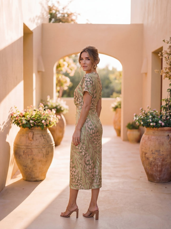 Vilana | Elegantes Midi-Kleid