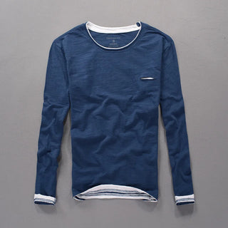 Maverick Langarmshirt aus Baumwolle