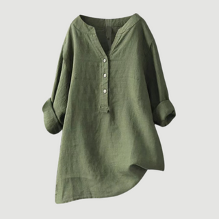 Evie | Leichte und bequeme Bluse mit Knopfverschluss