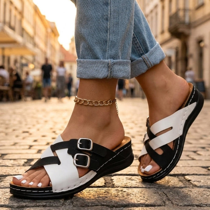 Malisa Orthopedic Buckle Sandals