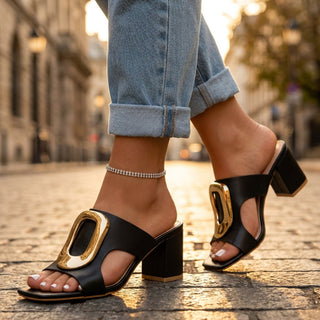 Lysandra Padded Slide Heels