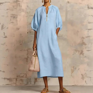Darlene Puff Sleeve Dress