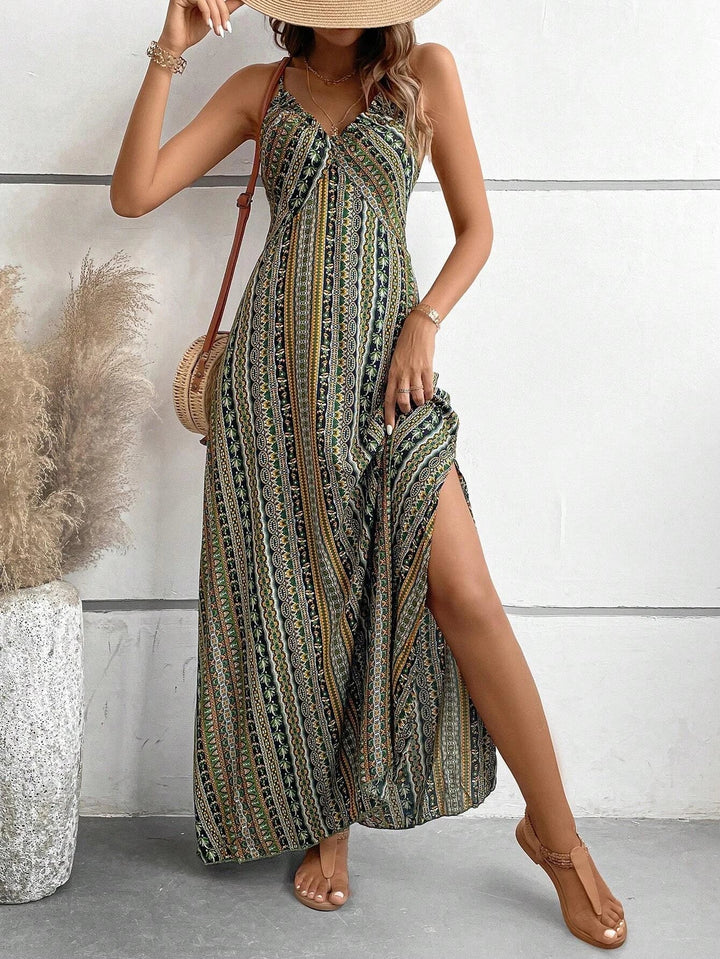 Julia Entspanntes Maxi-Kleid für den Urlaub