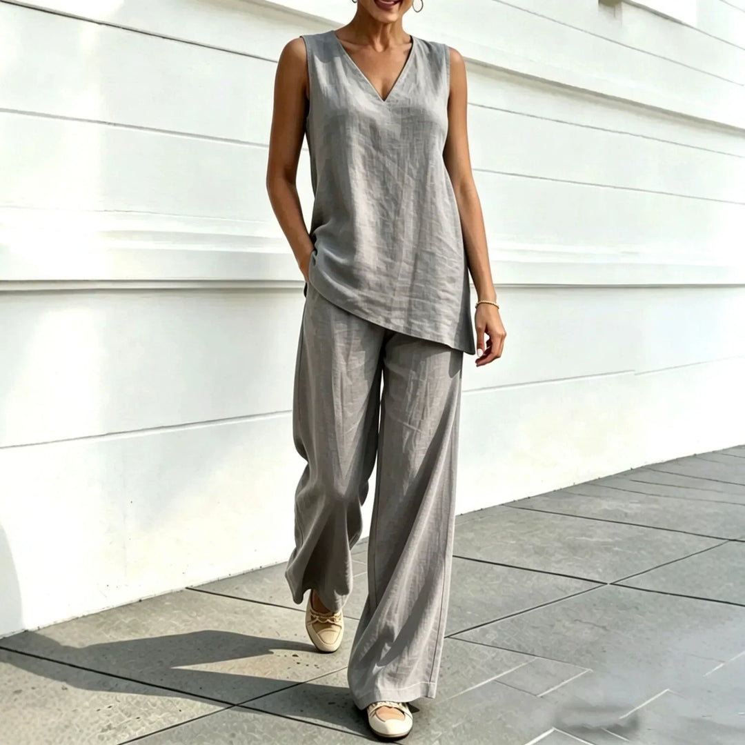 Alvira Relaxed Fit Two-Piece Set