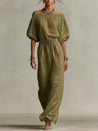 Dorothy Off-Shoulder Maxi Dress