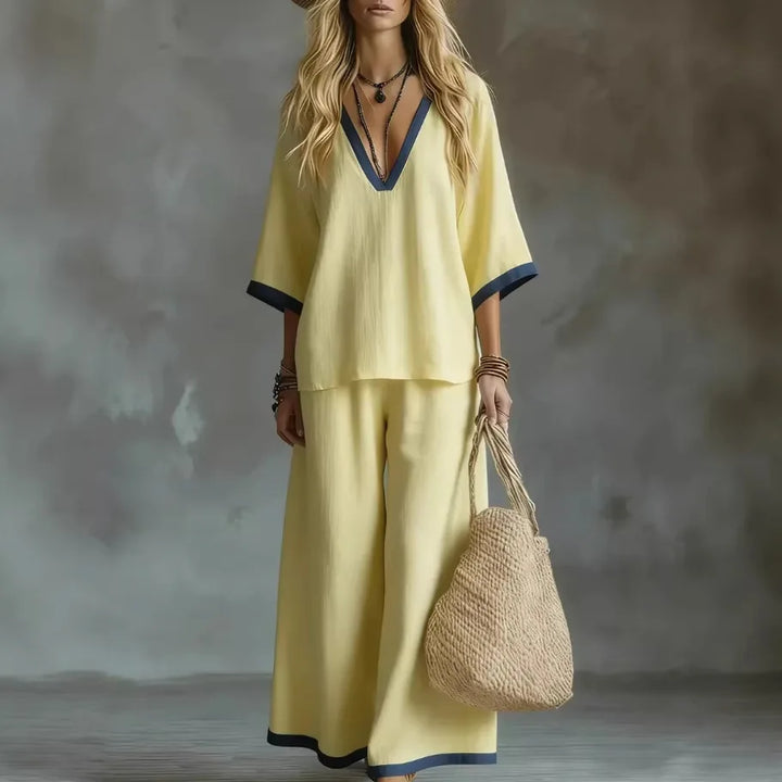Lana Lockeres Zweiteiliges Set