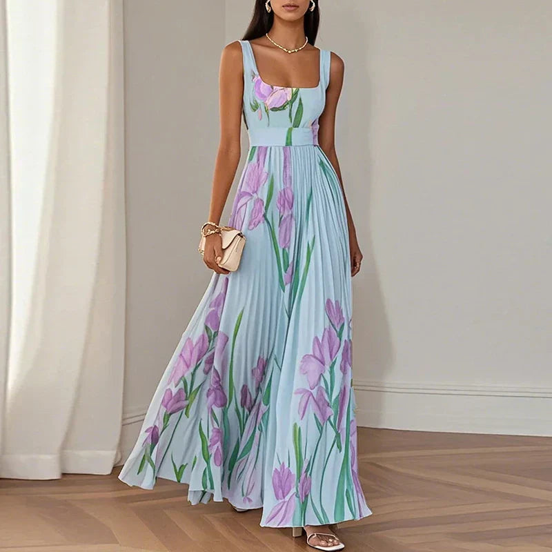 Isla | Elegantes Florales Maxikleid