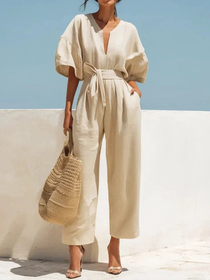 Emina Summer Linen Jumpsuit