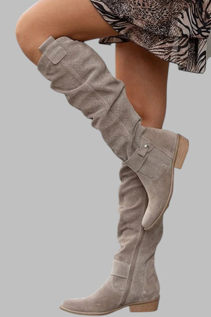 Sabine | Elegante kniehohe Stiefel