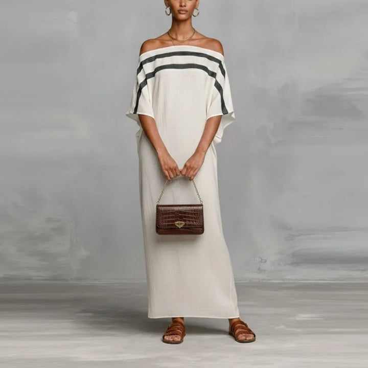 Nikkie Off-Shoulder Maxi Dress