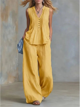 Lauren Faltenrock Zweiteiliges Set