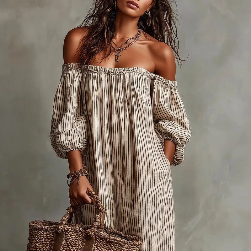 Bianca Off-Shoulder Dress