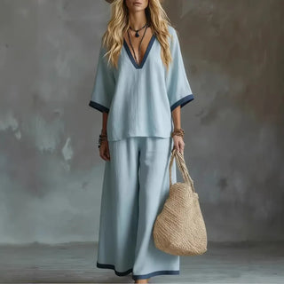 Lana Lockeres Zweiteiliges Set