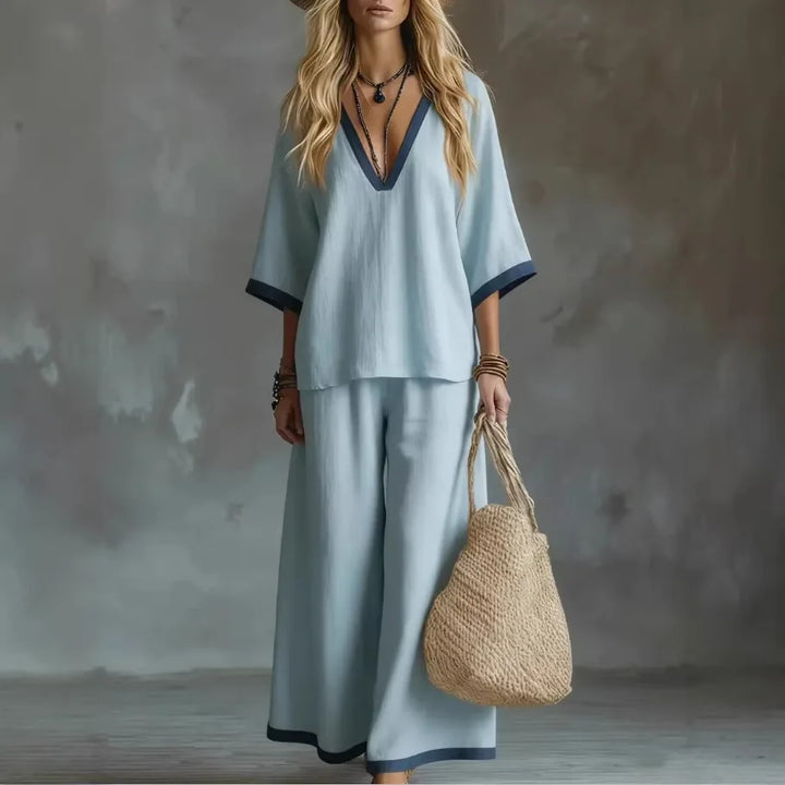 Lana Lockeres Zweiteiliges Set