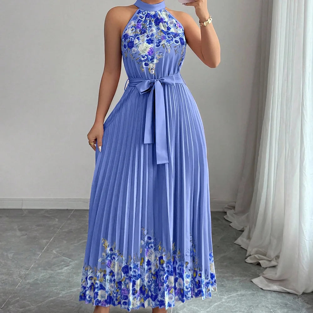 Eveloria Pleated Maxi Dress