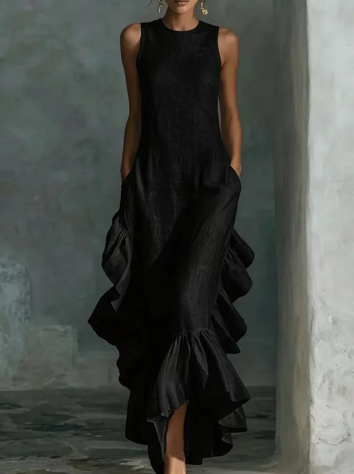 Elara Luftiges Rüschensommerkleid