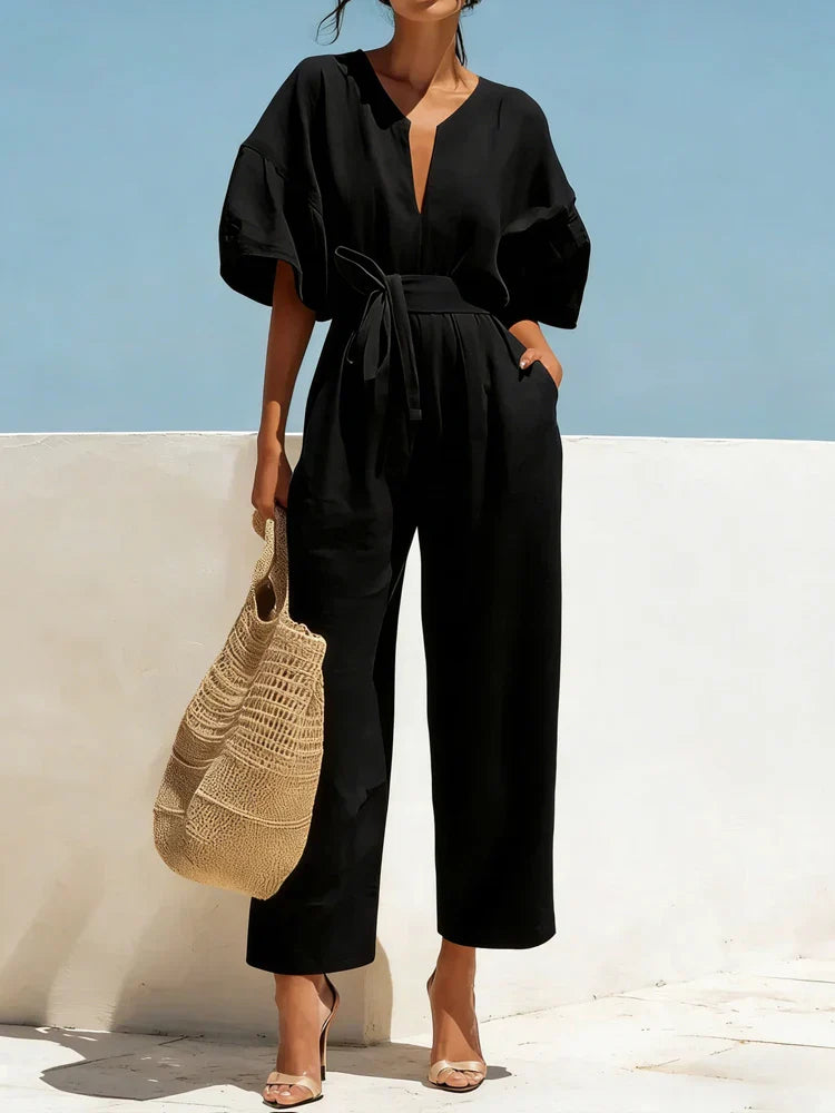 Emina Summer Linen Jumpsuit