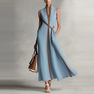 Bethany Elegantes A-Linien Maxikleid