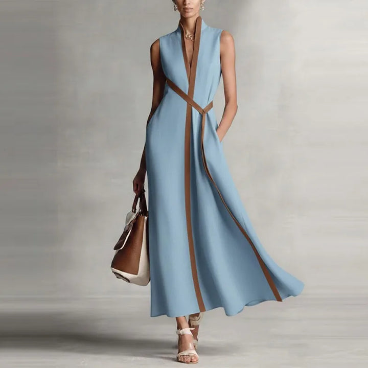 Bethany Elegantes A-Linien Maxikleid