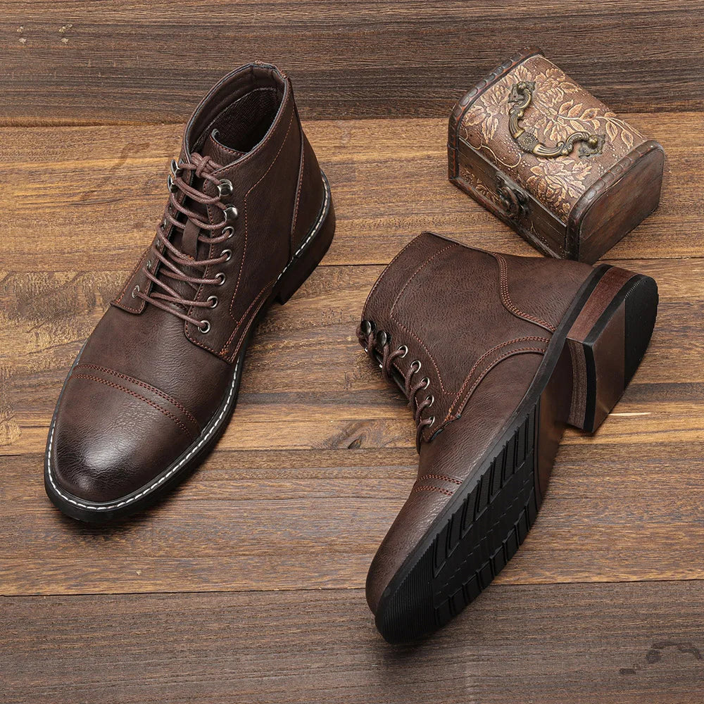 Leon | Klassische Derby-Boots