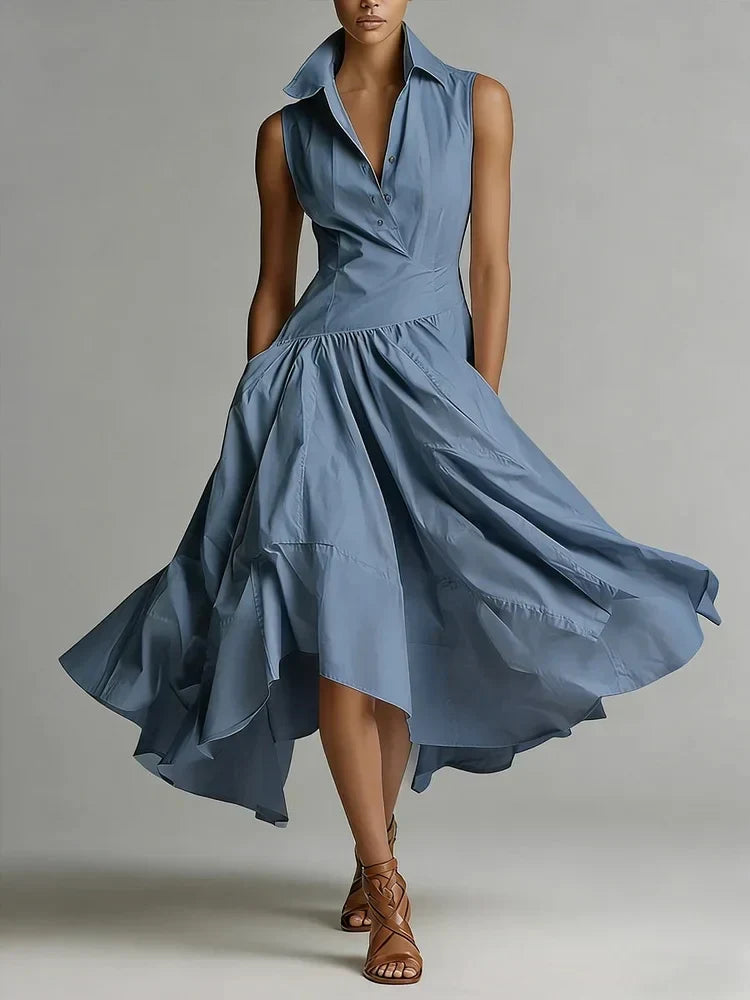 Debrah Flowing Midi Dress