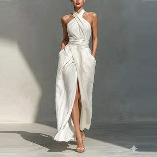 Asterin Halter Maxi Dress