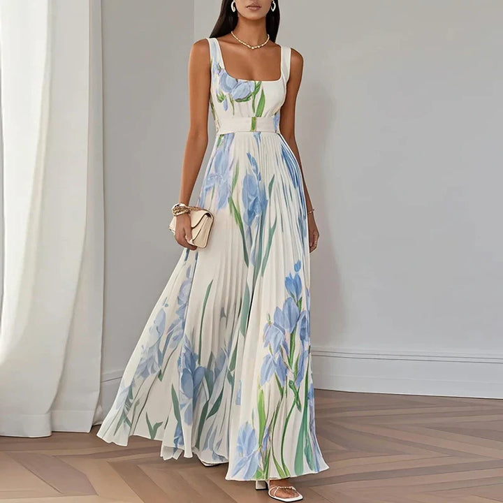 Isla | Elegantes Florales Maxikleid