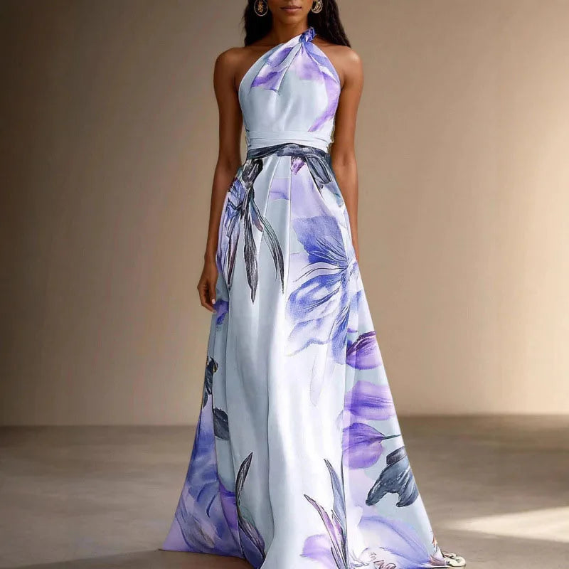 Aveera Floral Maxi Dress for Wedding Guests