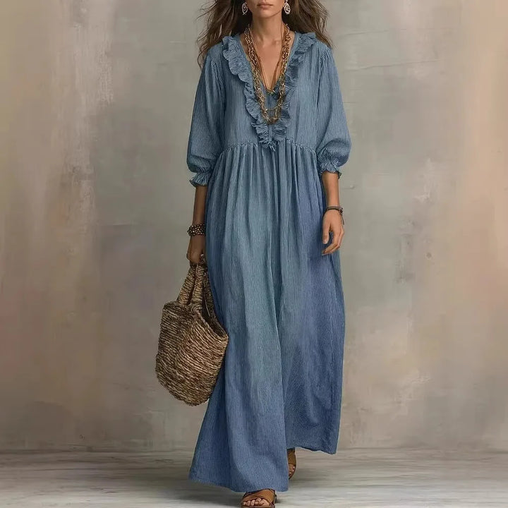 Dawson Ruffled Maxi Dress