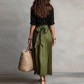 Hannah Linen Coordinated Outfit