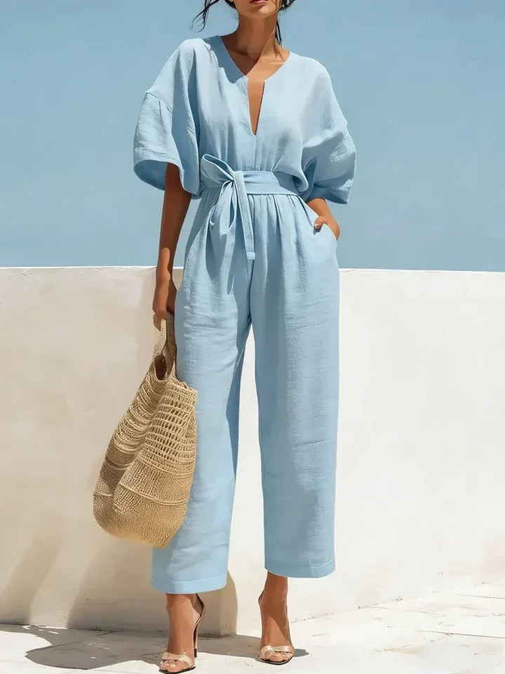 Emina Summer Linen Jumpsuit