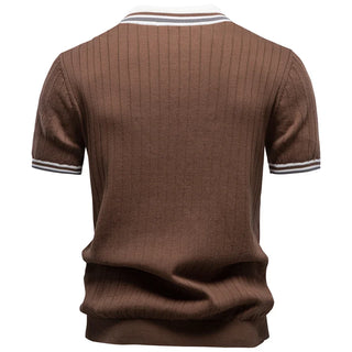 Hudson Strick-Polo-Shirt