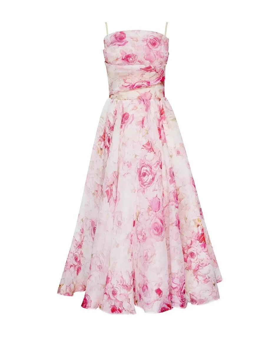 Fiorisse Floral Midi Summer Dress