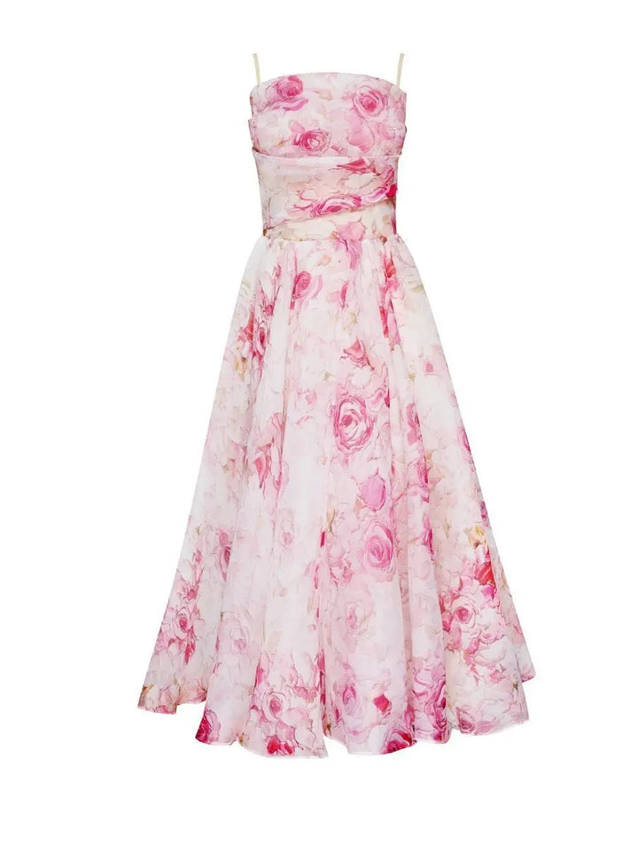 Fiorisse Floral Midi Summer Dress