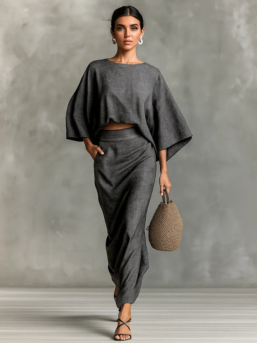 Emily Batwing Sleeve Ensemble