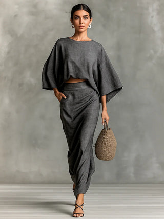 Emily Batwing Sleeve Ensemble