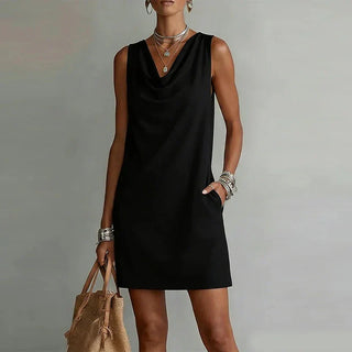 Tessa Leichtes Mini Kleid mit Taschen